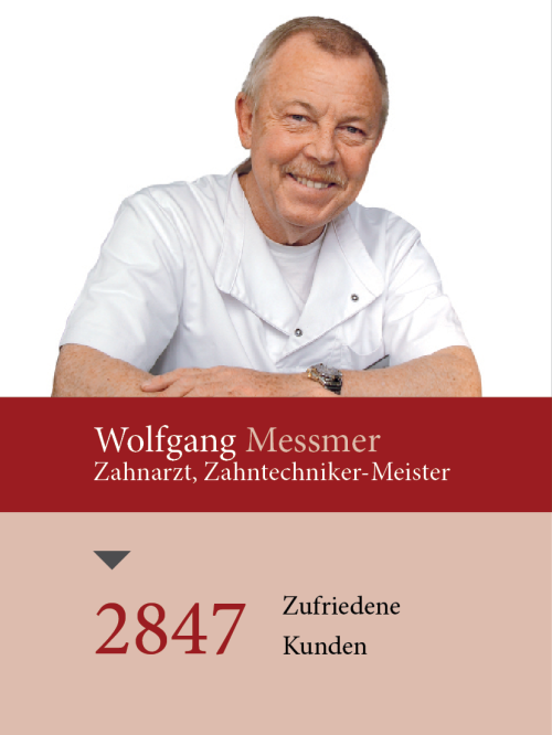 Messmer mit Bildunterschrift